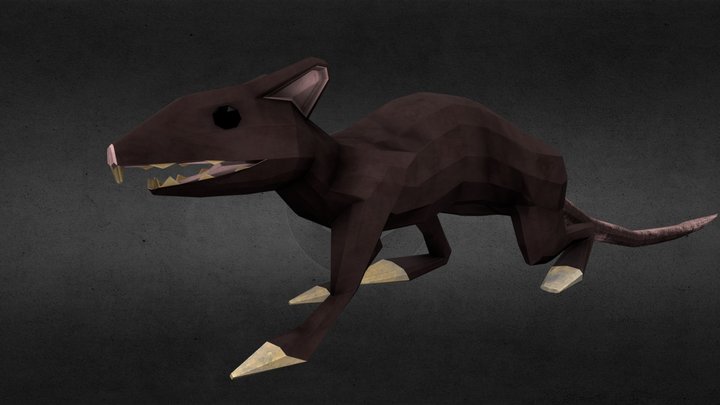 Gigant Rat 3D Model