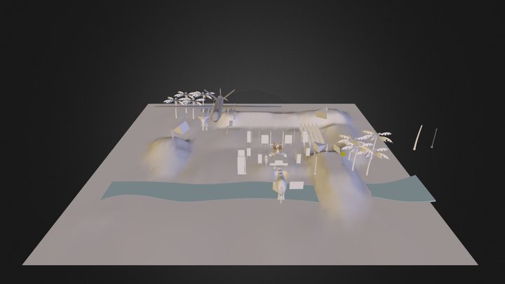 Landscape Grammar(FAB).3ds 3D Model