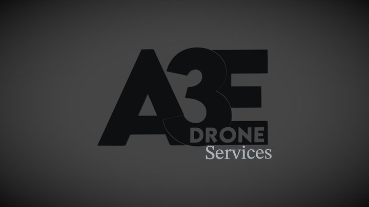 A3E Logo 3D Model