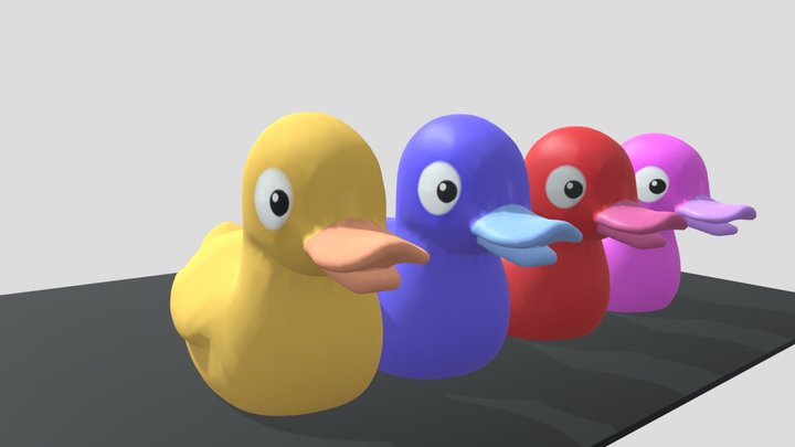 Duck 4 fs22 Mod 3D Model