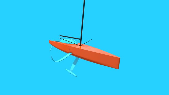 Imoca 60 3D Model
