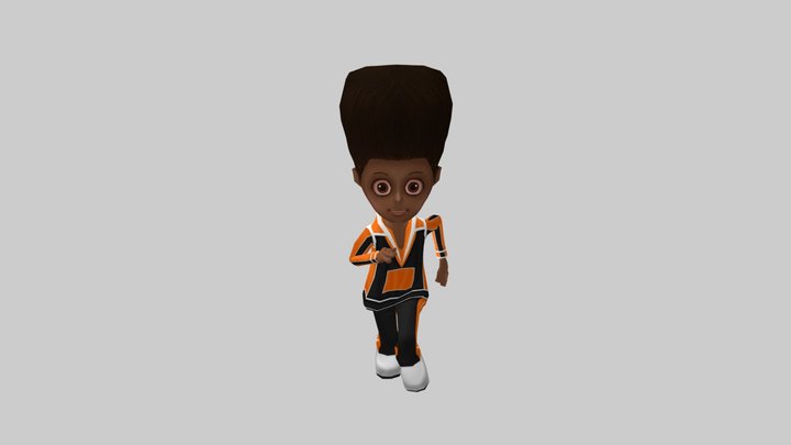Running In Place 3D Model