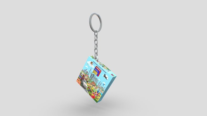 20250524_SBB Board Game Box Gacha Keychain 3D Model