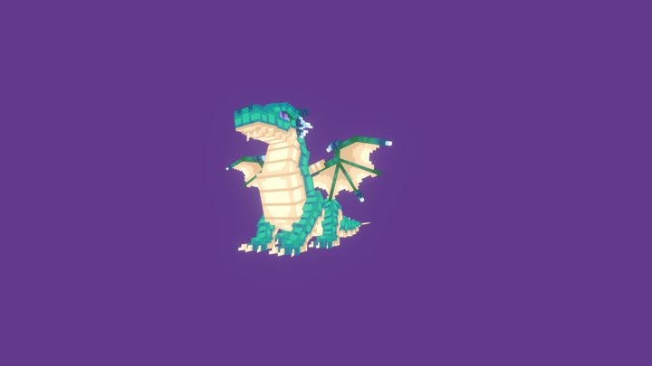 April Fools' Dragon Model 3D Model