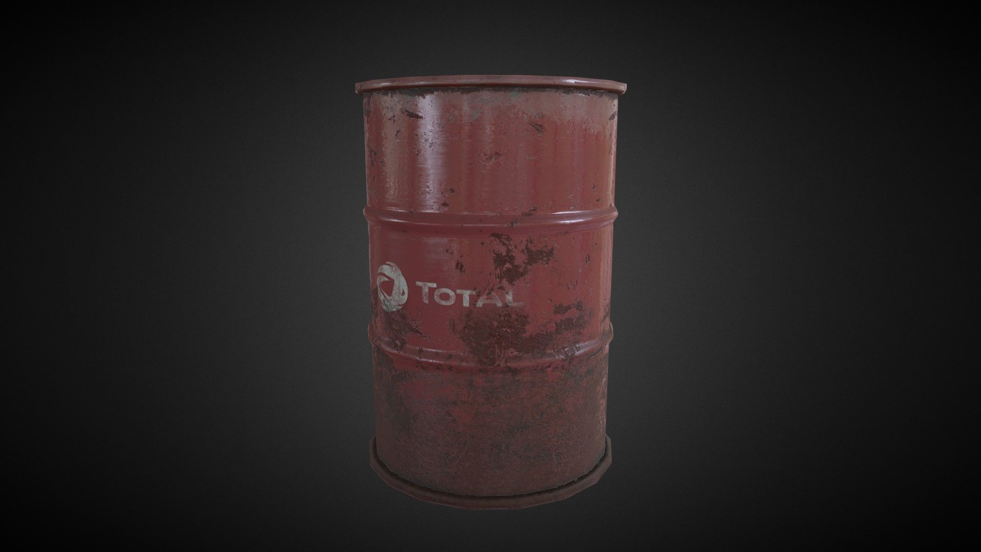 Oil Barrel "Total"