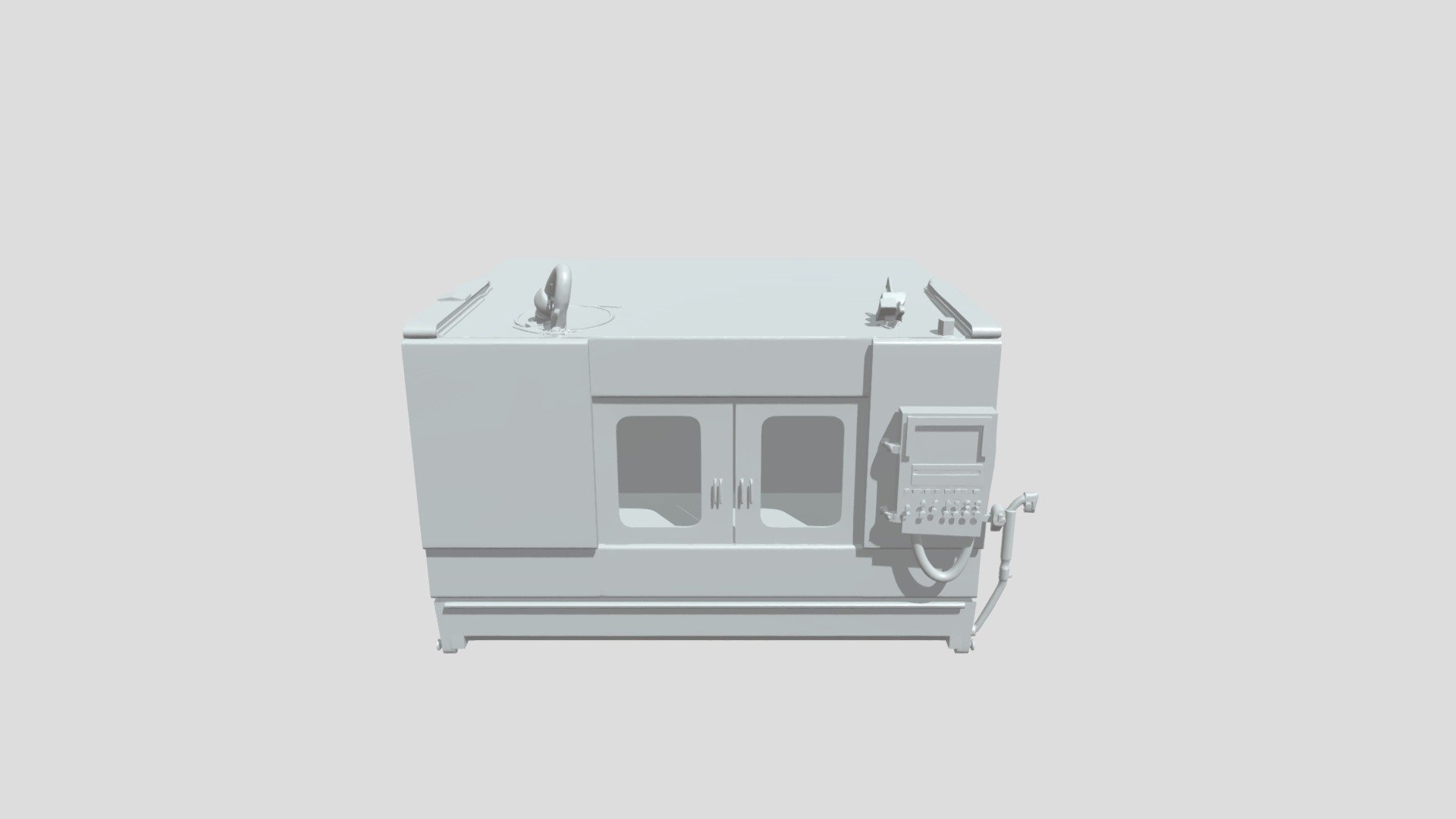 industrial machining center - 3D model by serybruno267 [30981c4 ...