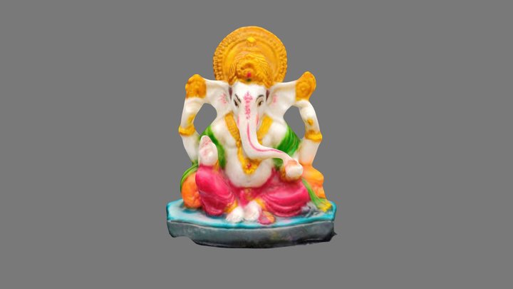 Ganesh idol - Nerfstudio Nerfacto 3D Model
