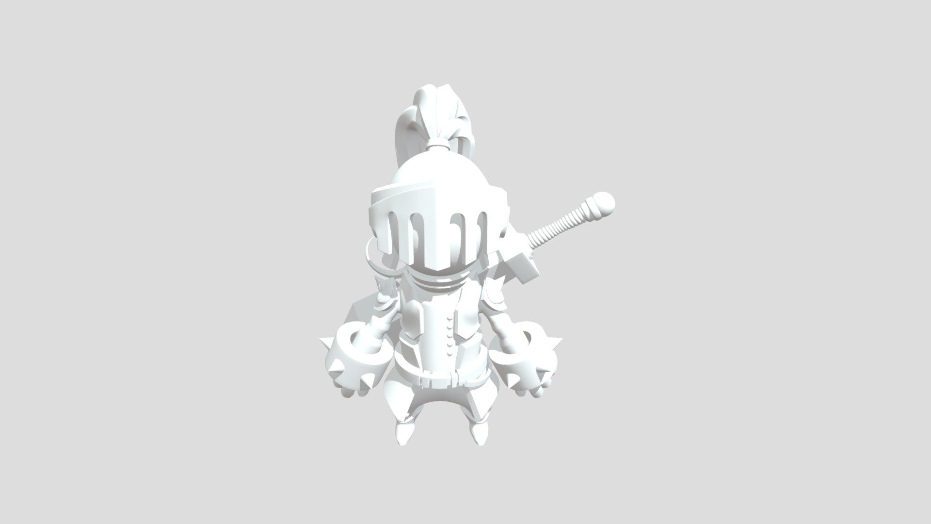 Knight character practice - 3D model by KAMI (@s09013) [309ab91 ...