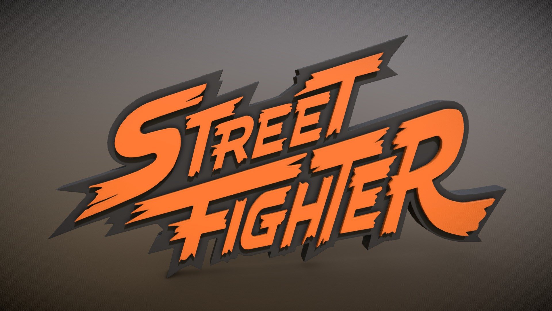 Street Fighter Logo - Buy Royalty Free 3D model by yogi_sandhi [309b5a6 ...