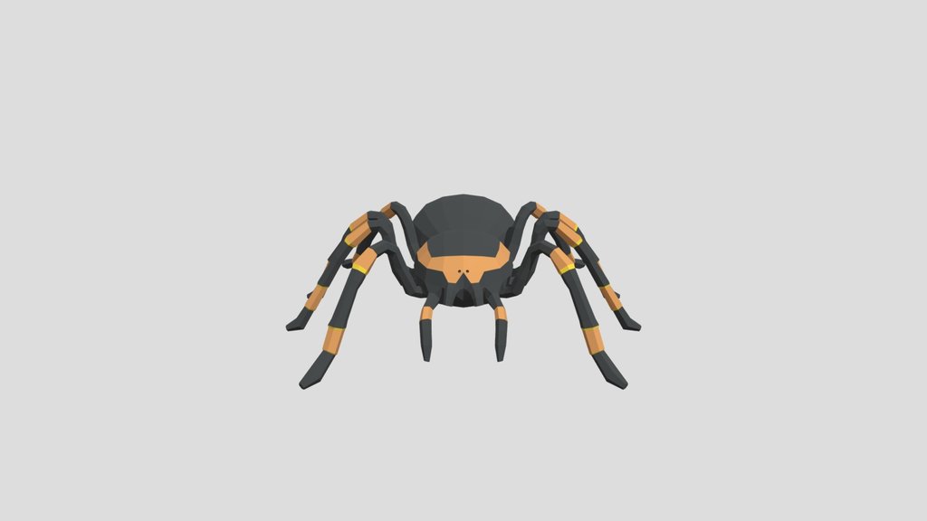 Low Poly Tarantula