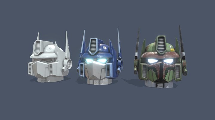 Prime Heads 3D Model