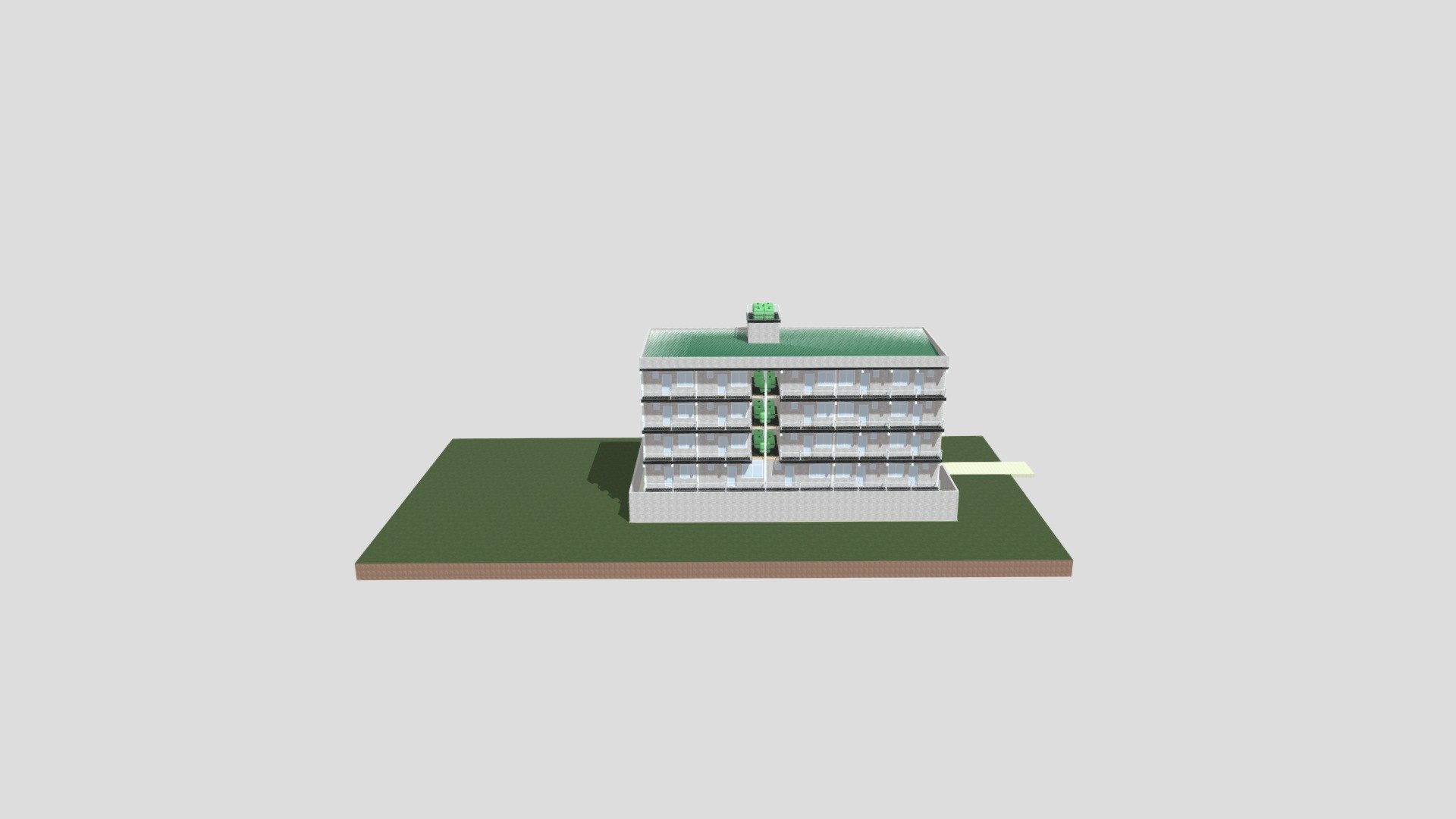 Ugandan Residential & Office Apartment Building