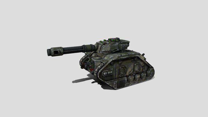 Leman Russ Vanquisher 3D Model