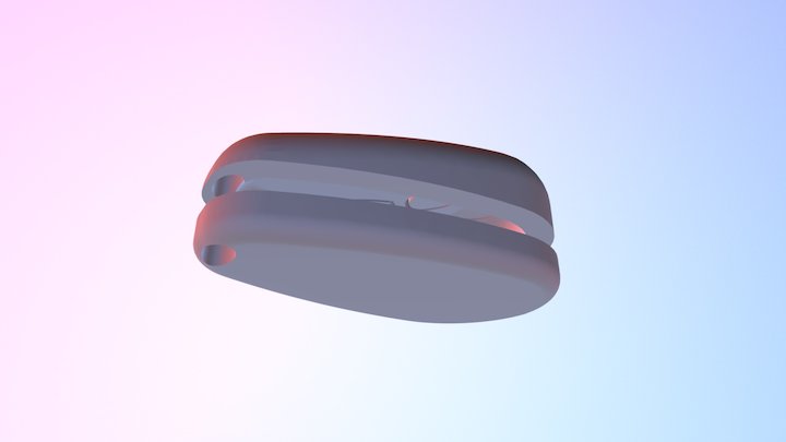 Car Key  Remote 3D Model