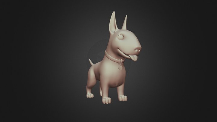 DOG 3D Model