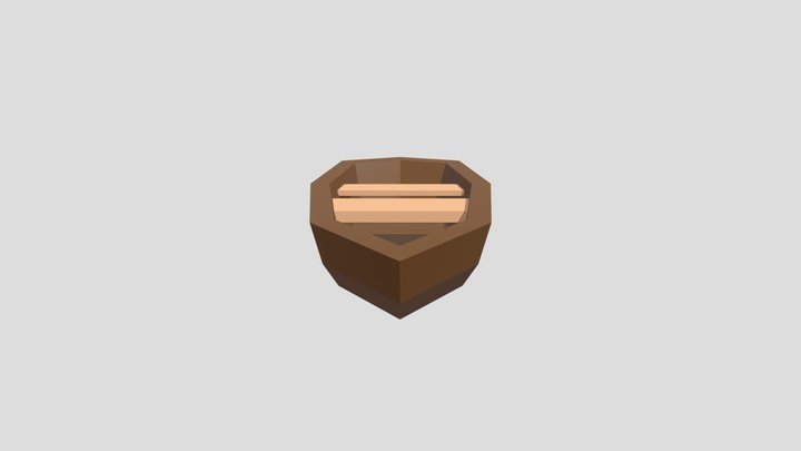 Sampan 3D Model