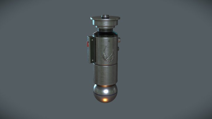 Grogu's Lightsaber 3D Model