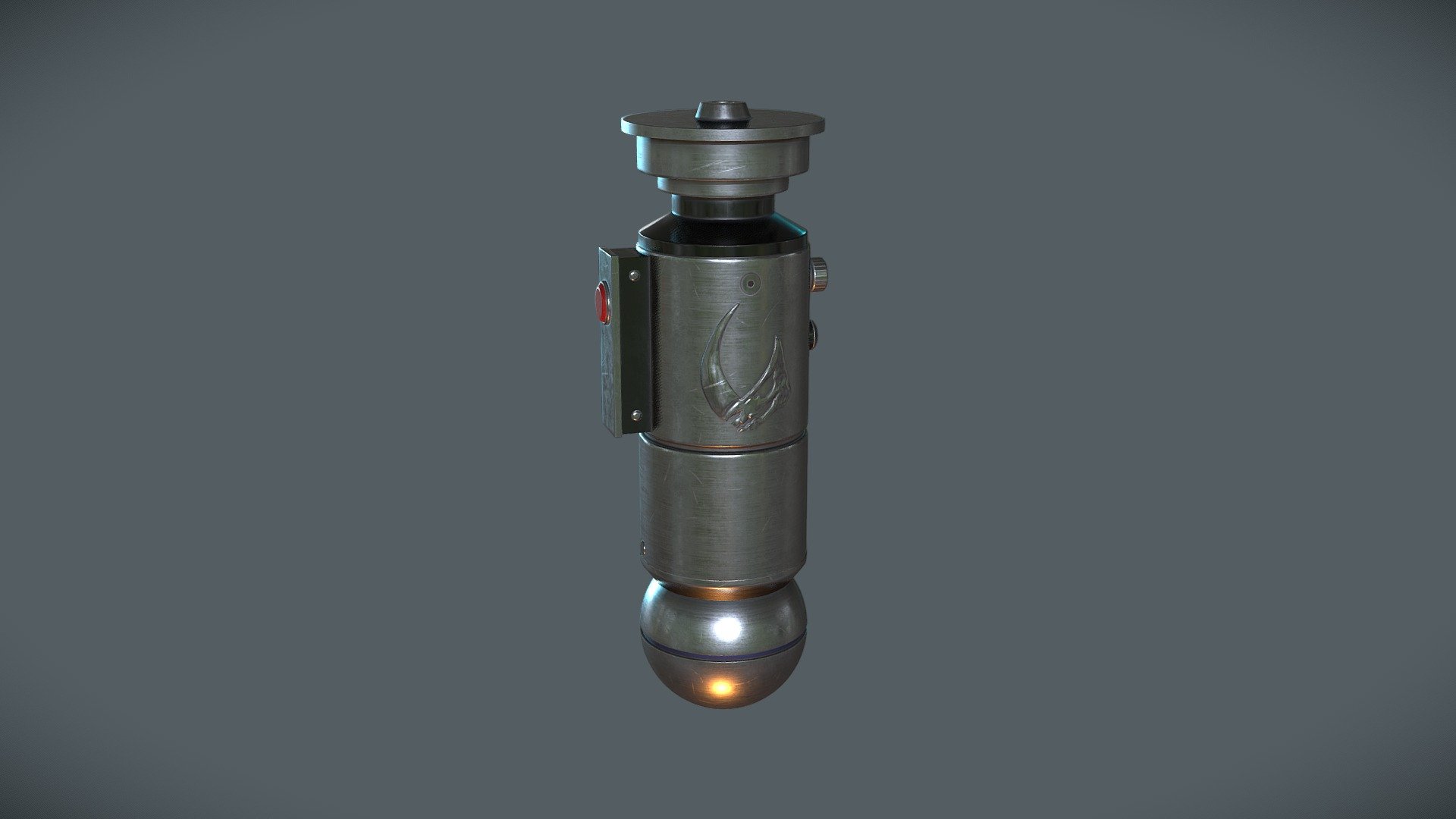 Grogu's Lightsaber 3D model by richardstill002