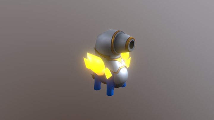 CANNON 3D Model