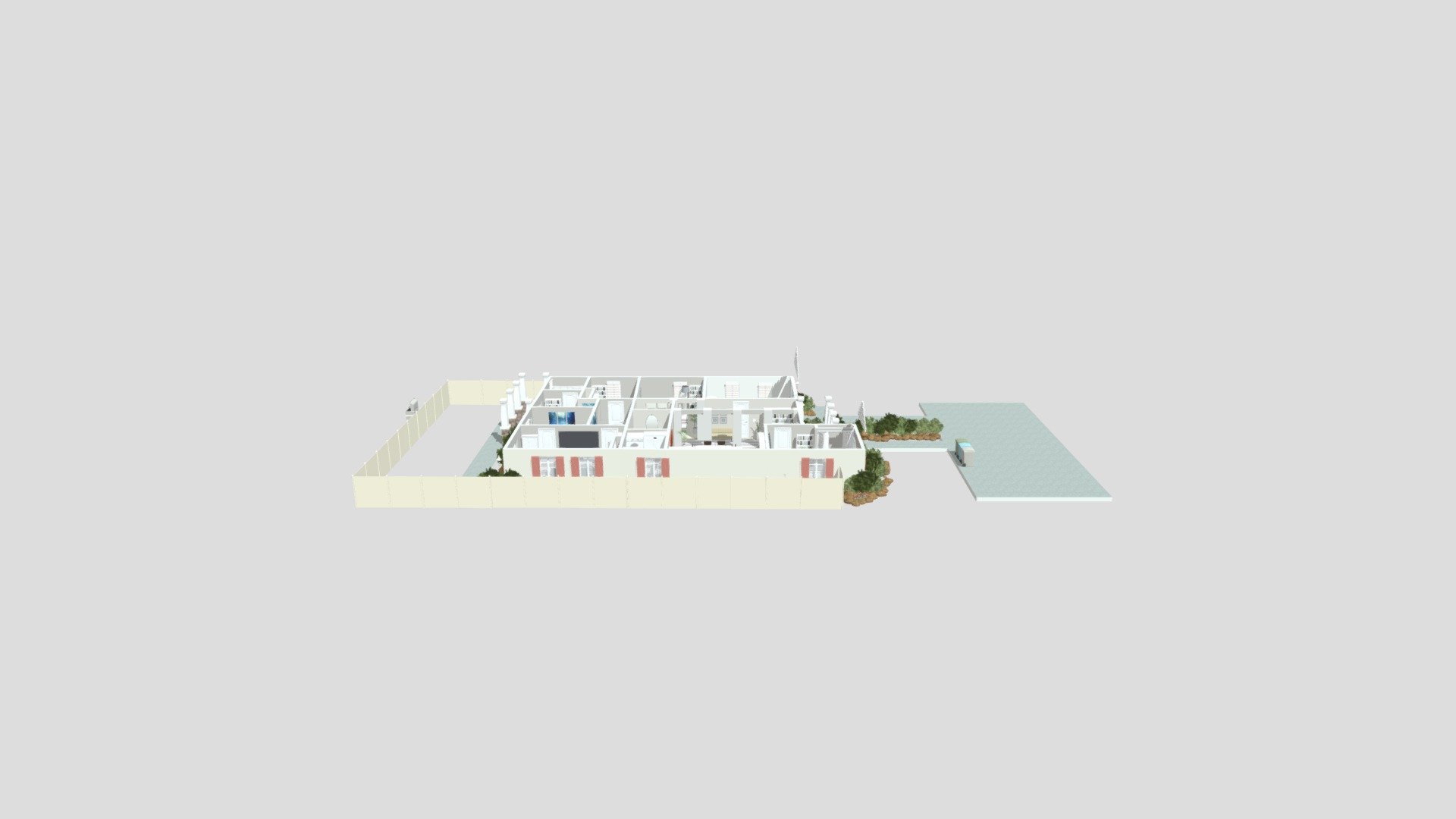 Suburban Ranch Home