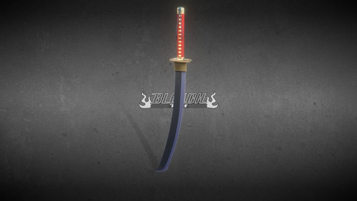 Original Zangetsu - BLEACH 3D Model