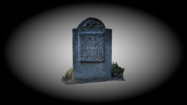 Marietta Headstone 3D Model