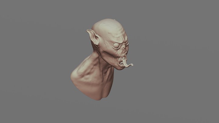 Creature Concept 1 3D Model