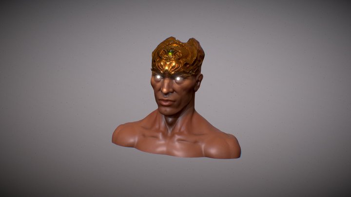 Aralas Bust 3D Model