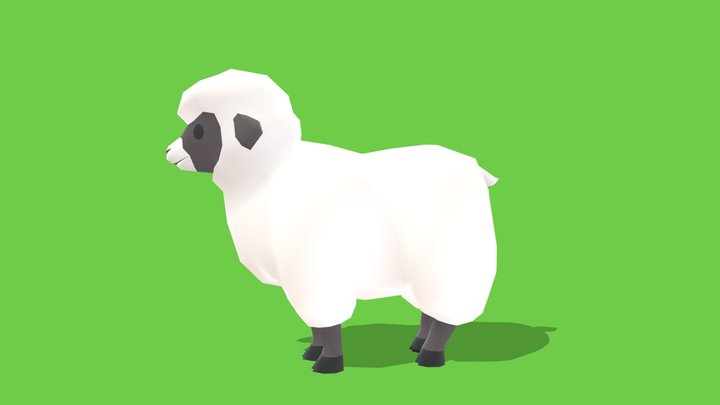 Sheep - Animated Low Poly – Kostenloses 3D-Modell STL