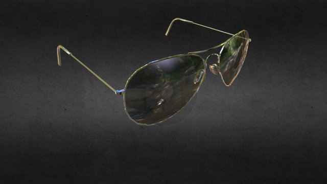 Sun Glasses 3D Model