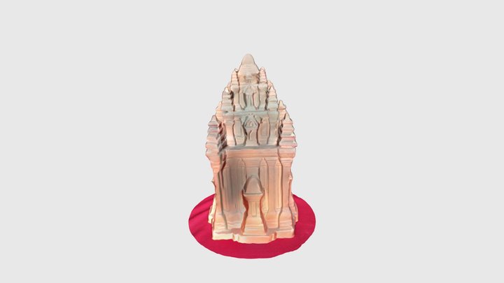 Nhan Tower 3D Model