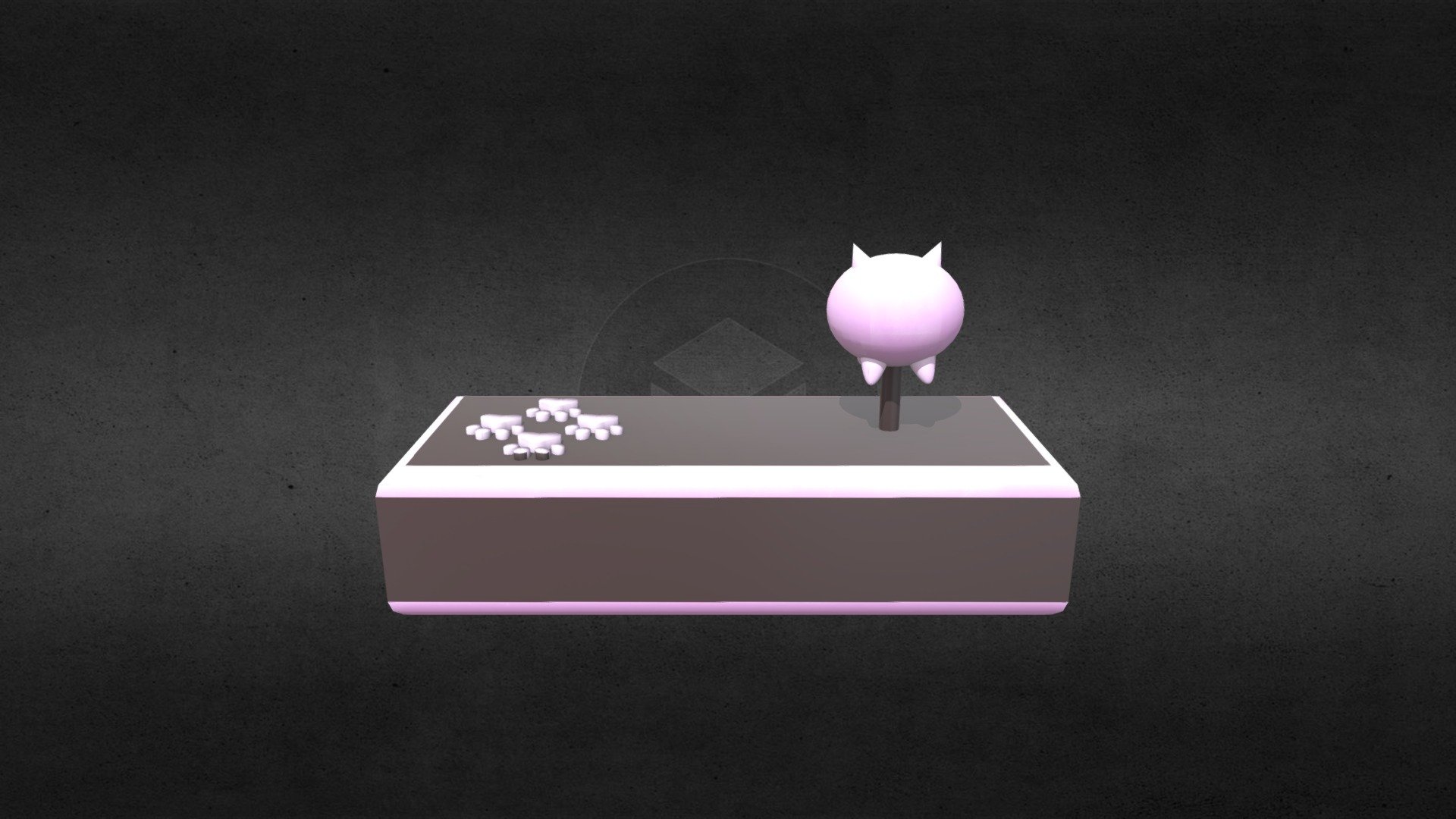 Cutsy Controller with cat - 3D model by DenizJanMyName [30a4a2e ...