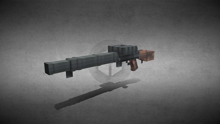 Lewis Gun 3D Model