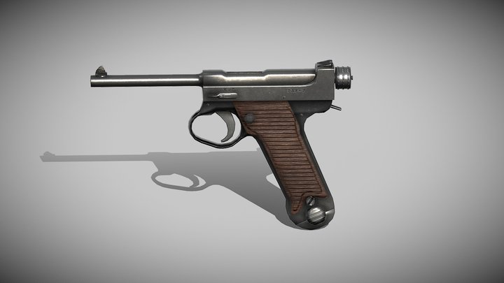 Type 14 Nambu 3D Model