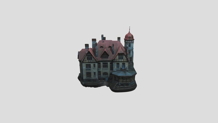 Castle Villa 3D Model