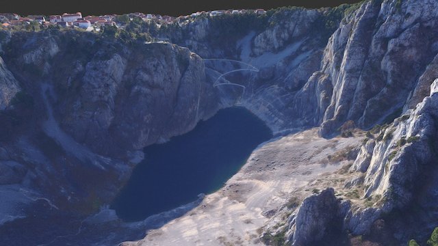 Modro Jezero 3D Model