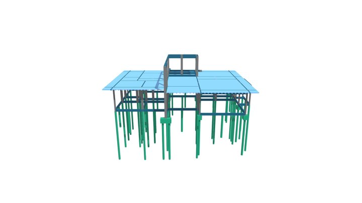 Estrutura 3D - Alan 3D Model