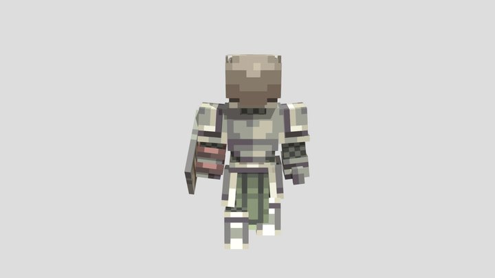 Skeleton sword 3D Model