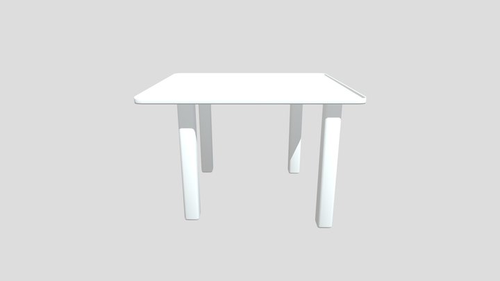 a table 3D Model