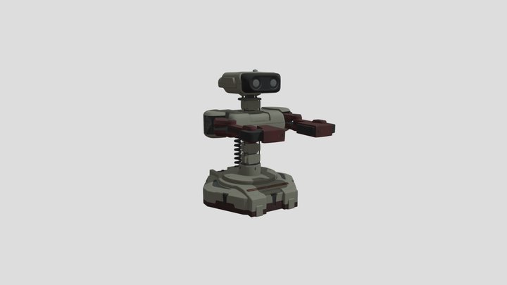 R.O.B. (Robotic Operating Buddy) - Smash Bros. – Free 3D Model STL