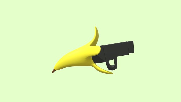 Bananagun 3D Model