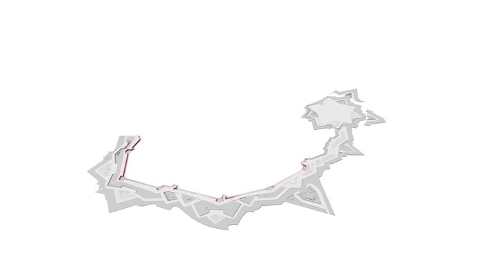 Spaanse Omwalling 3D Model