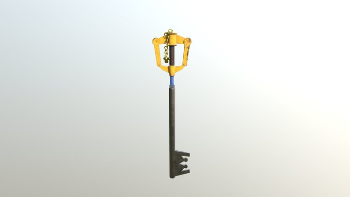 Sora's Keyblade 3D Model