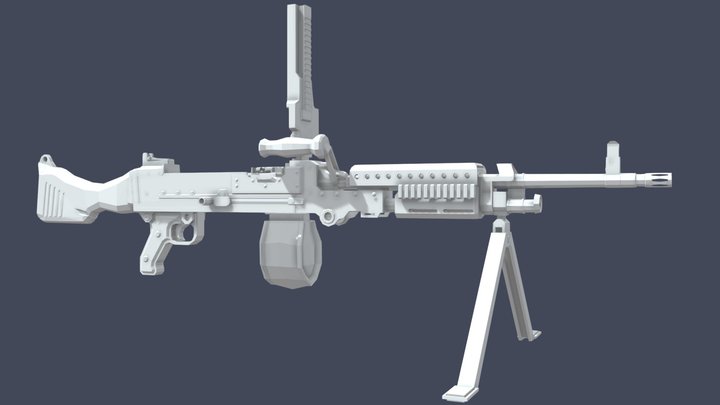 M240 3D Model