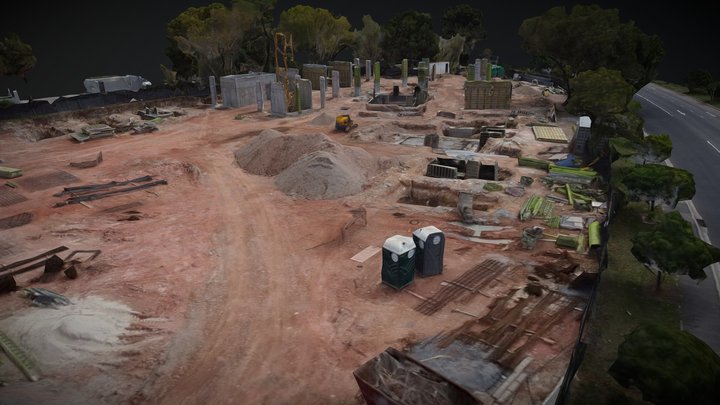 Newlands Peak - Construction progress 3D Model