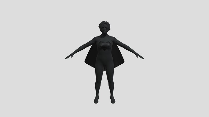 Supergirl de la pelicula de flash 2023!!! 3D Model