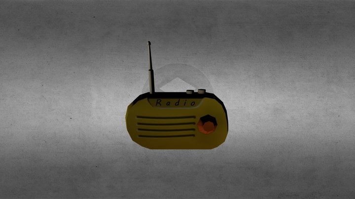 Радиоприемник для проекта "The Scooty" 3D Model