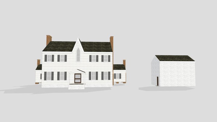 Abingdon Plantation Recontruction 3D Model