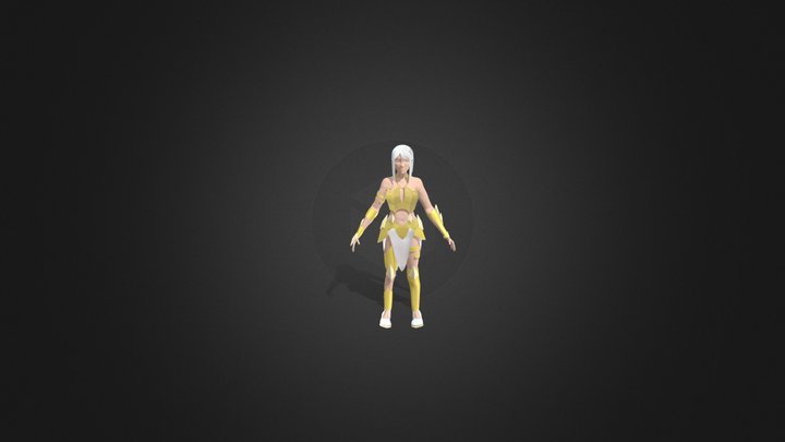 Nyssa - The warrior 3D Model