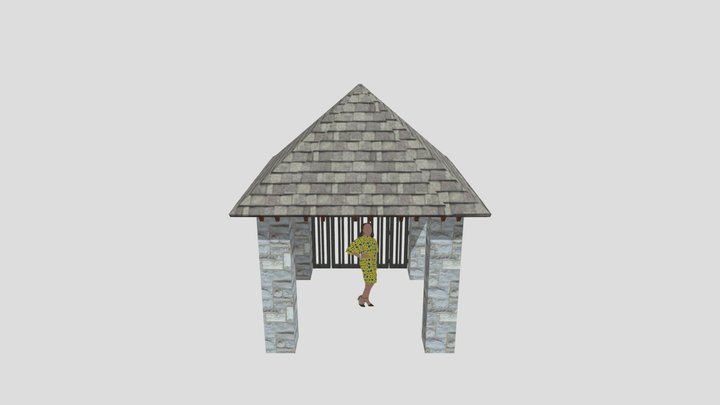 Roof Gate 3D Model